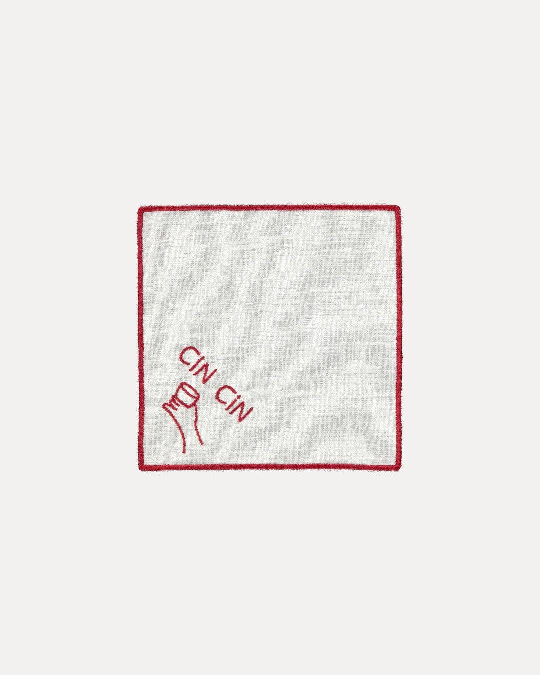 Cocktail Napkin Toast, Cheers