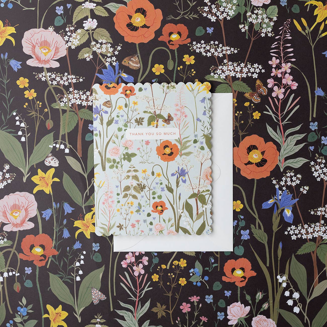 WILD FLOWERS | thank you card