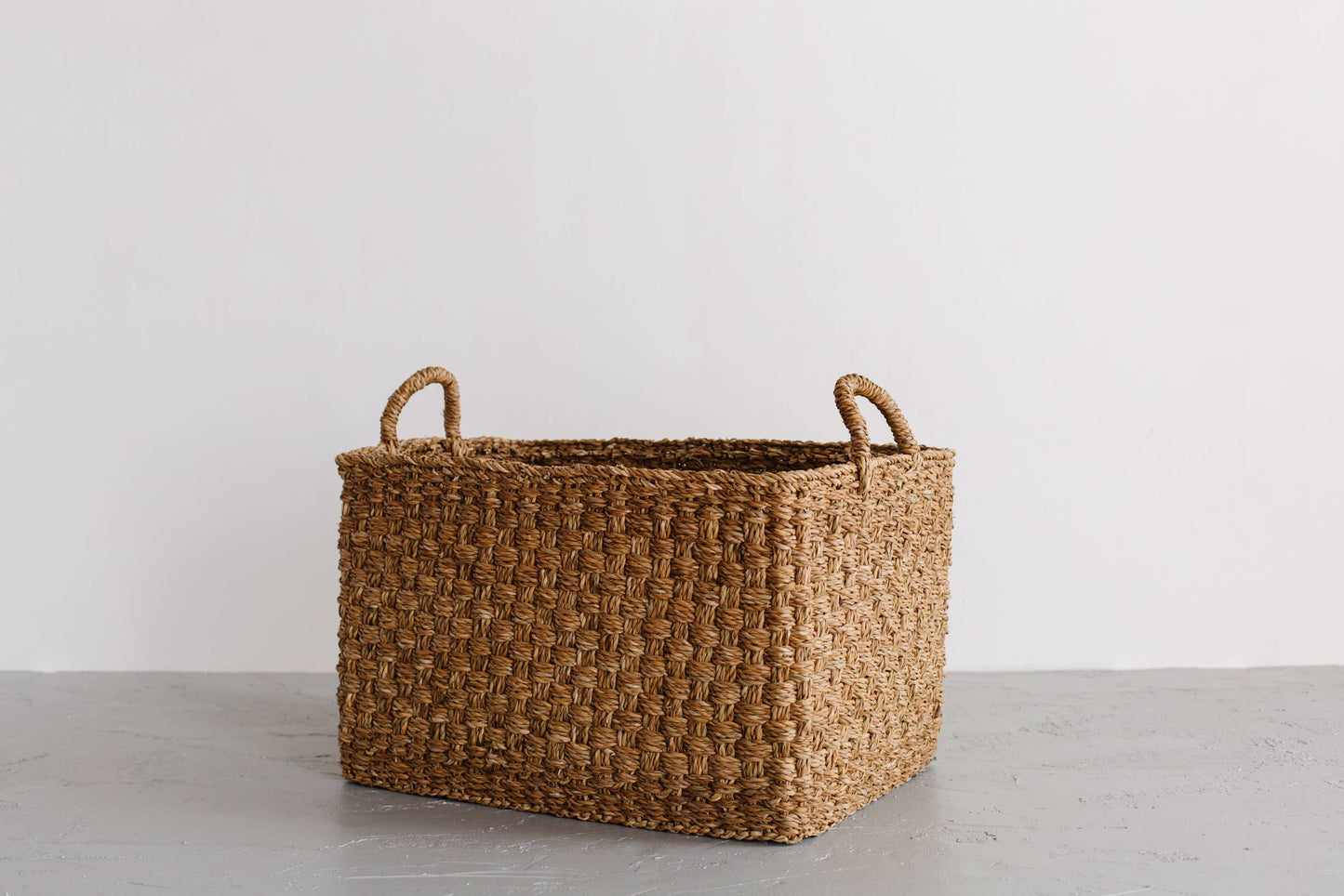 Rectangular Floor Basket with handles