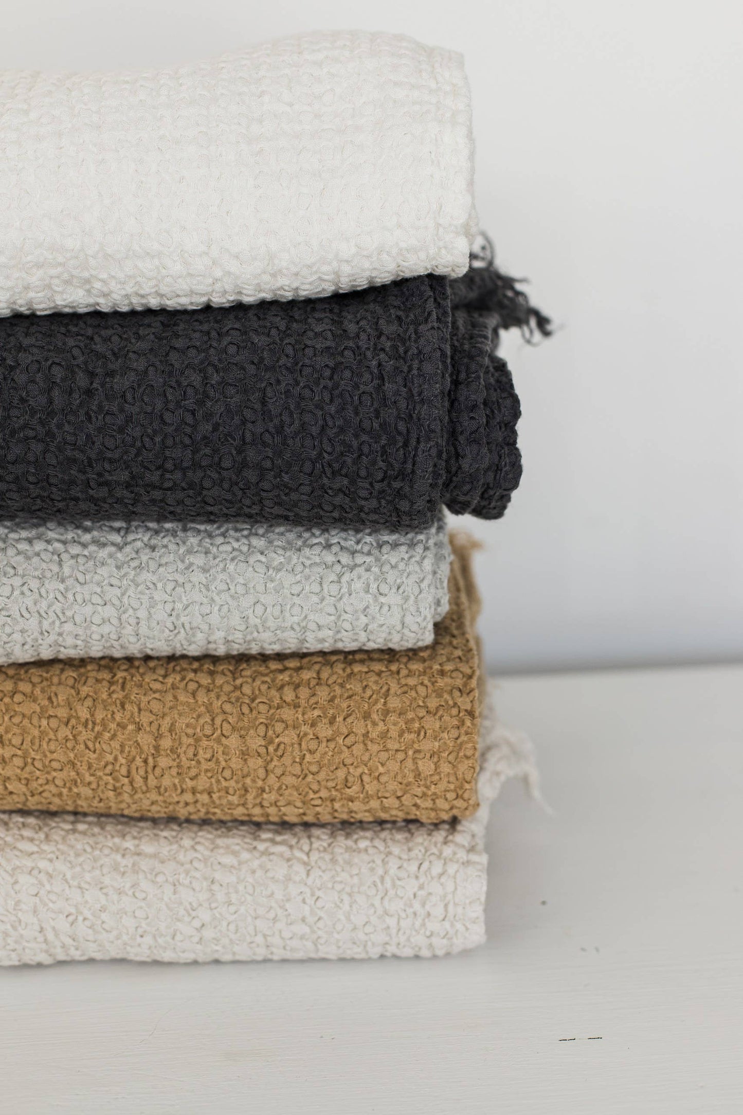 Nantucket Linen Throw - available in 9 colors