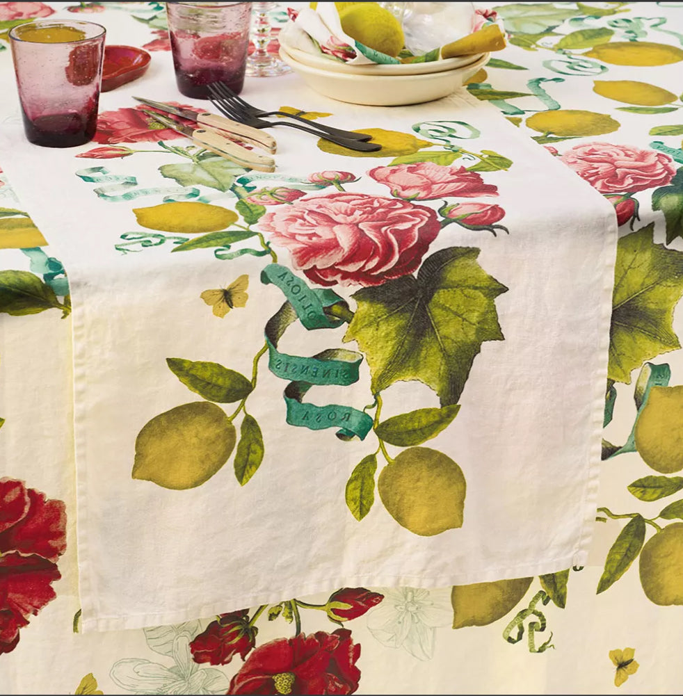 Table Runner - Citrons de Menton