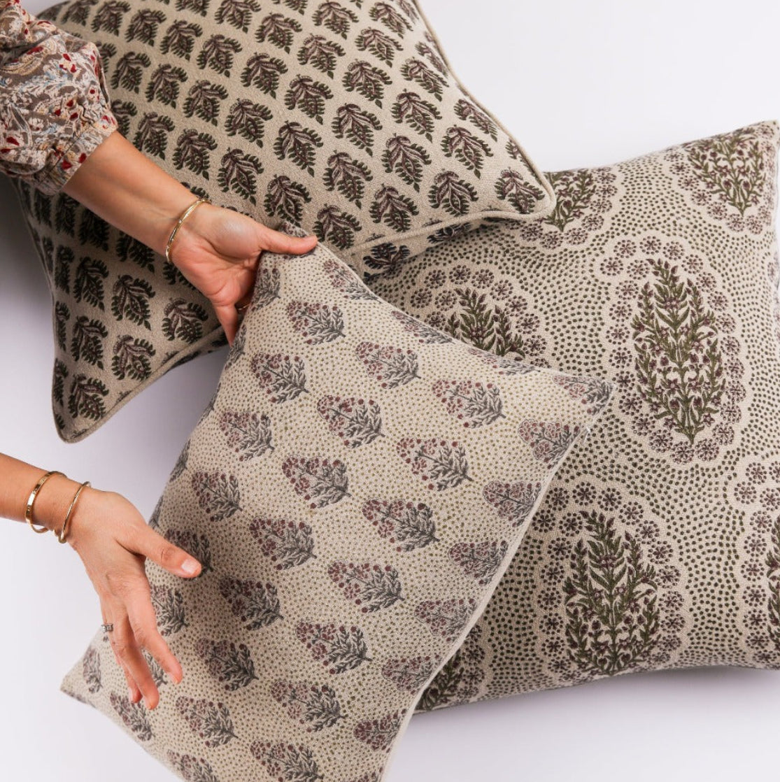 Pillow - Poppy Ruby