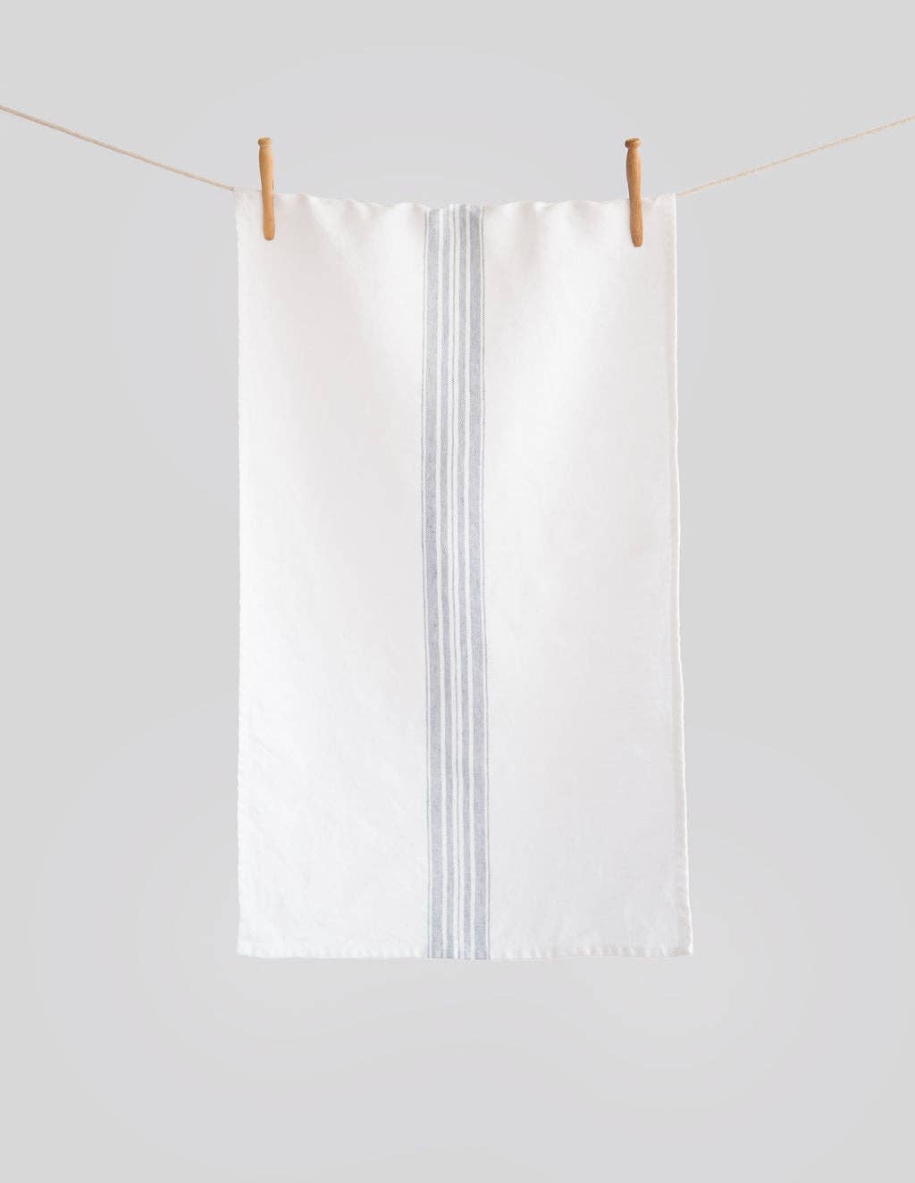 Maison Linen Tea Towel - Beige stripe