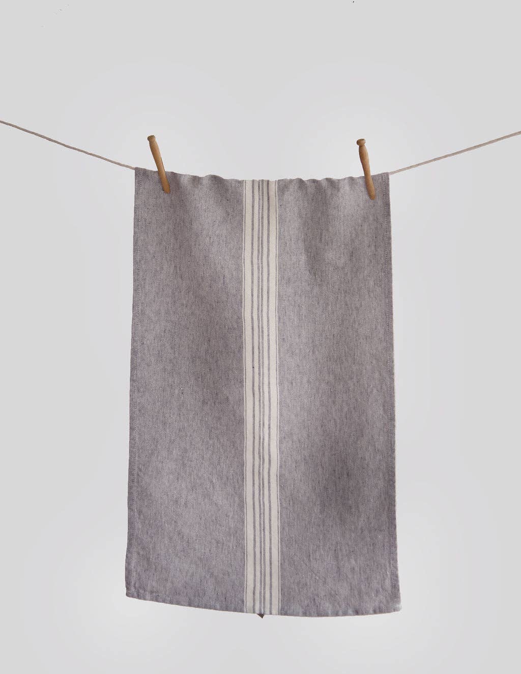 Maison Linen Tea Towel - Beige stripe