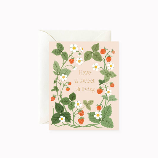 Birthday Card - Sweet Birthday