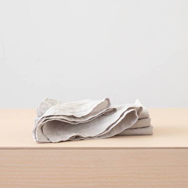 Stone Washed Linen Napkin