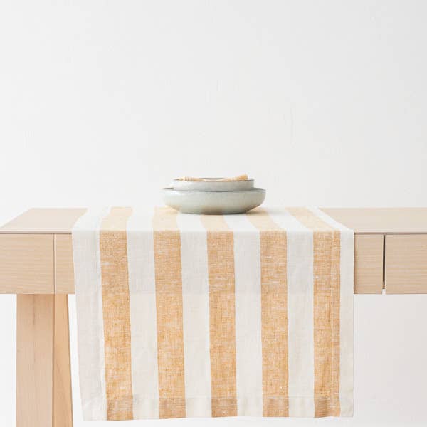 Linen Runner Gold Philippe