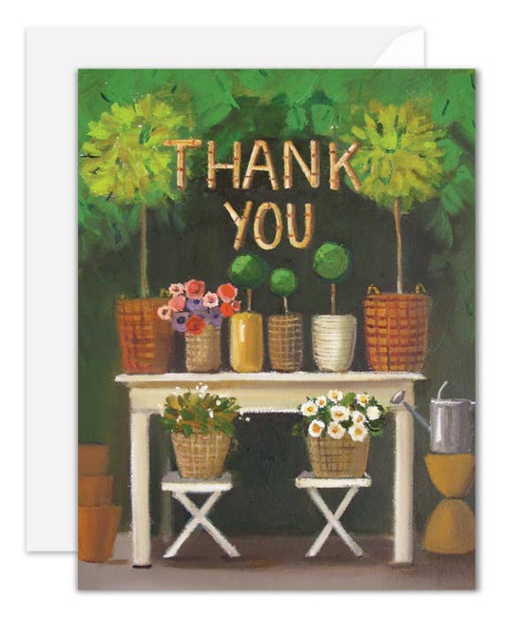 Garden Thank You Card