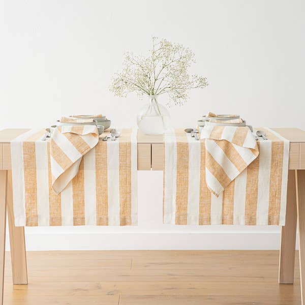 Linen Runner Gold Philippe