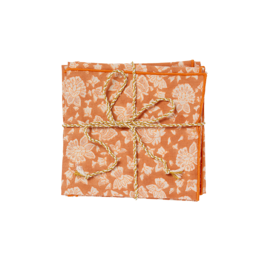 Arushi Pumpkin Napkins - Set of 4