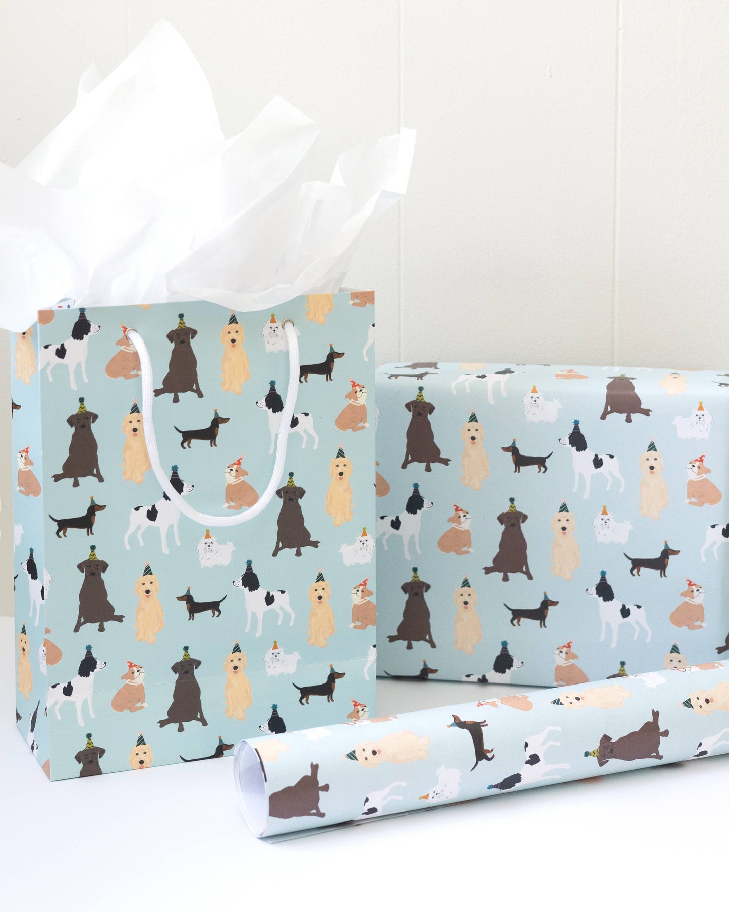 Party Dogs Wrapping Paper Continuous Roll