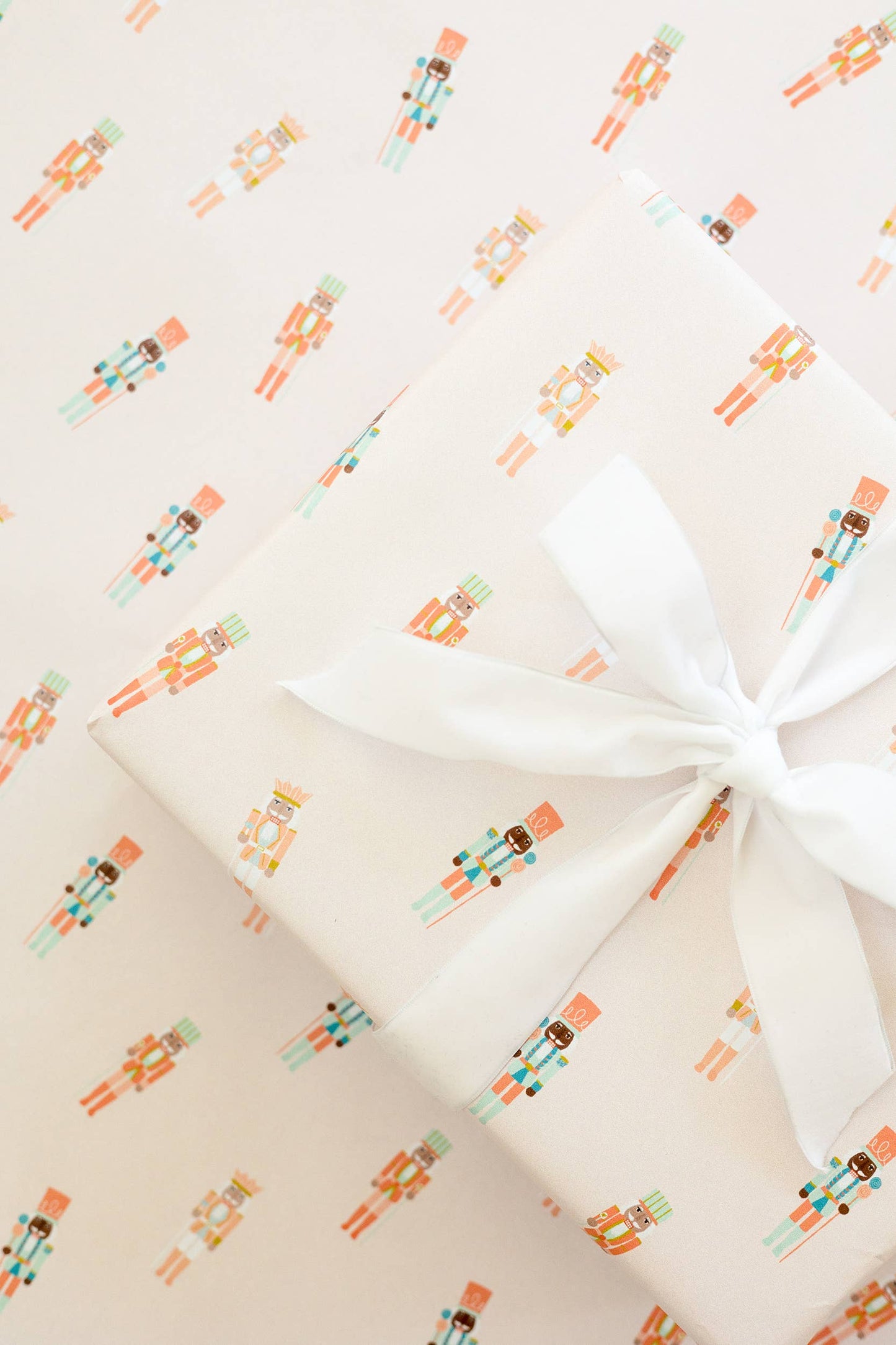 Pinkmas Nutcracker Wrapping Paper Roll