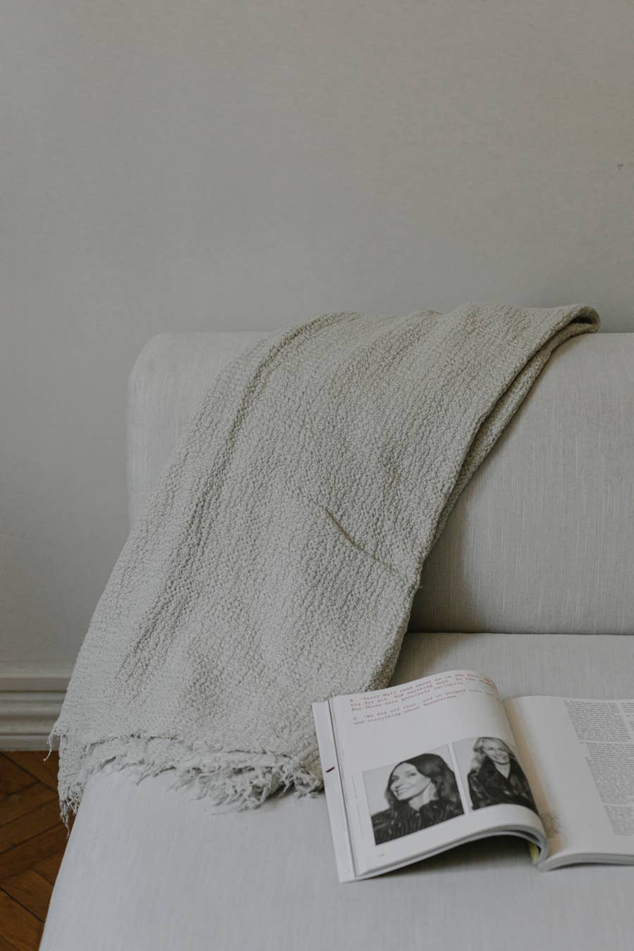 Nantucket Linen Throw - available in 9 colors