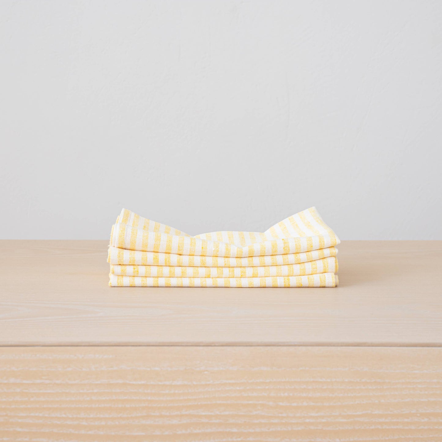 Linen Napkin Yellow Brittany - set of 4