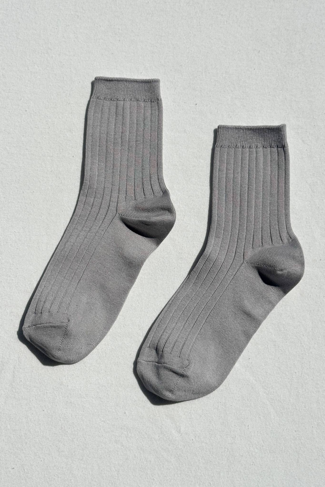 Her Socks - Mercerized Combed Cotton Rib