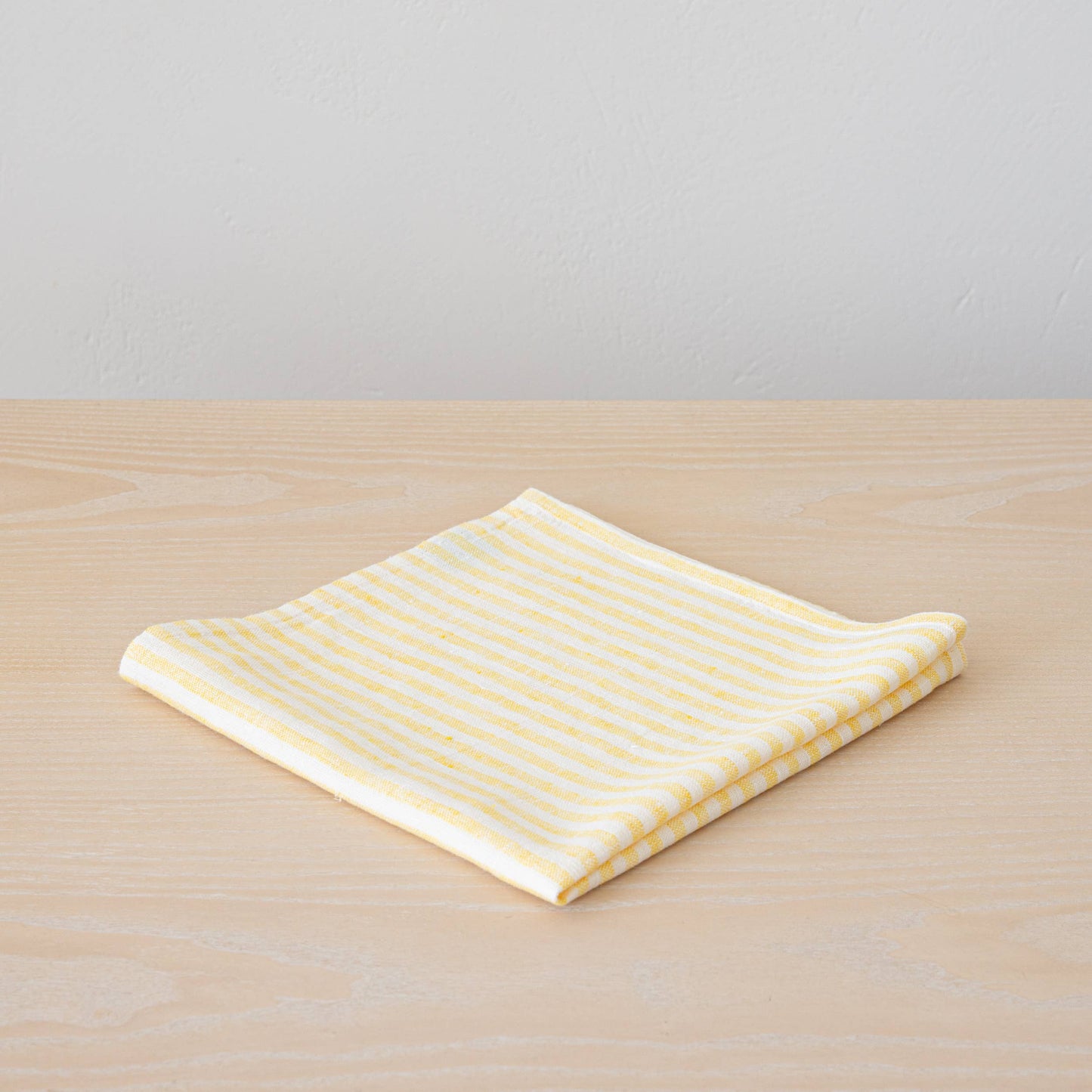 Linen Napkin Yellow Brittany - set of 4