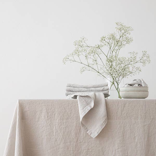 Stone Washed Linen Napkin
