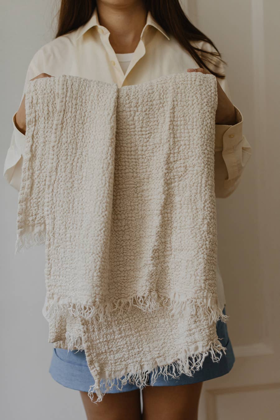 Nantucket Linen Throw