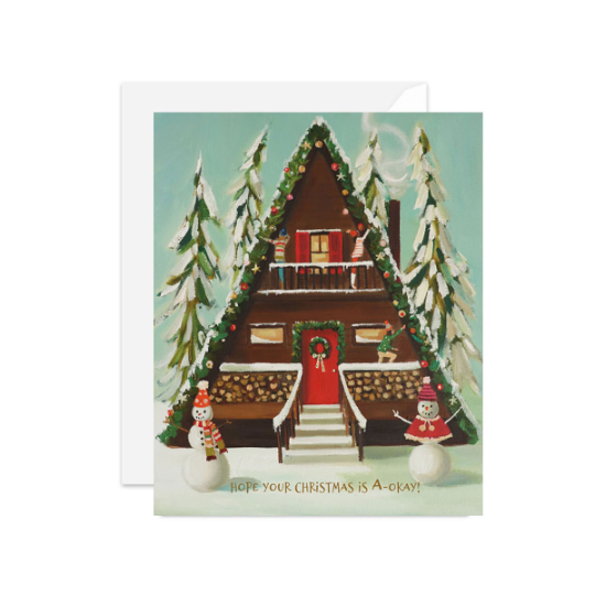 A-Frame Christmas Card