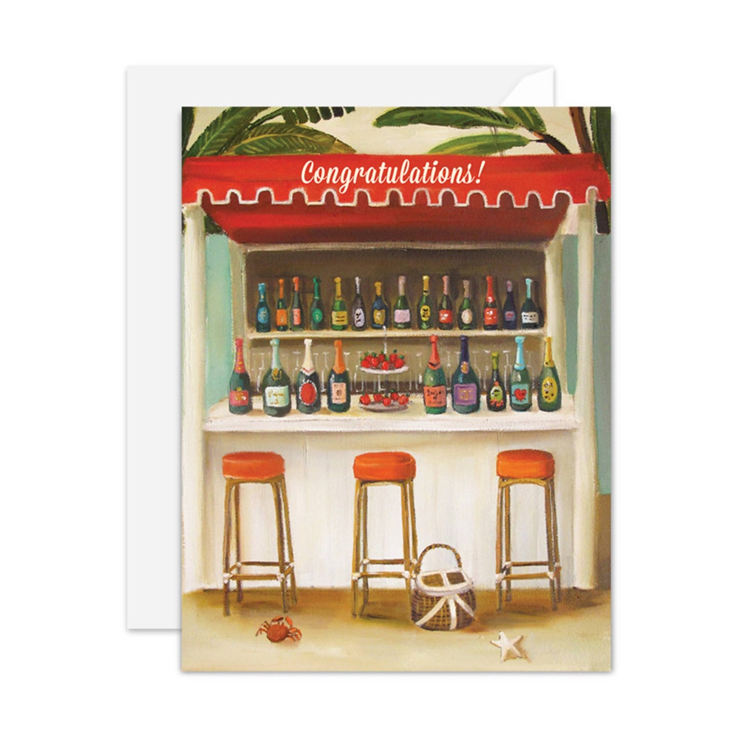 Champagne Shack Congratulations Card