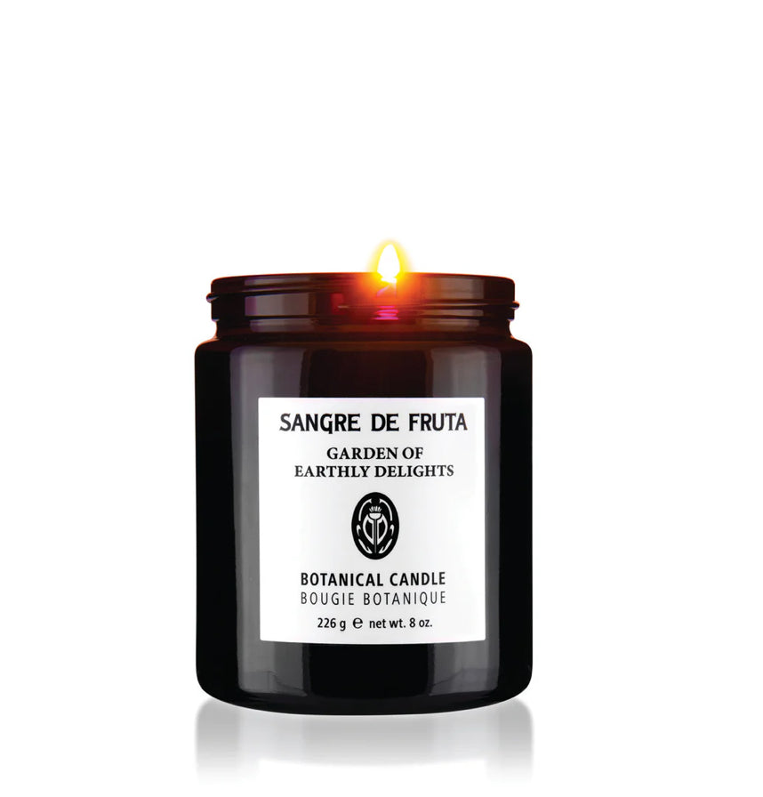 Sangre de Fruta Botanical Candle - Garden of Earthly Delights