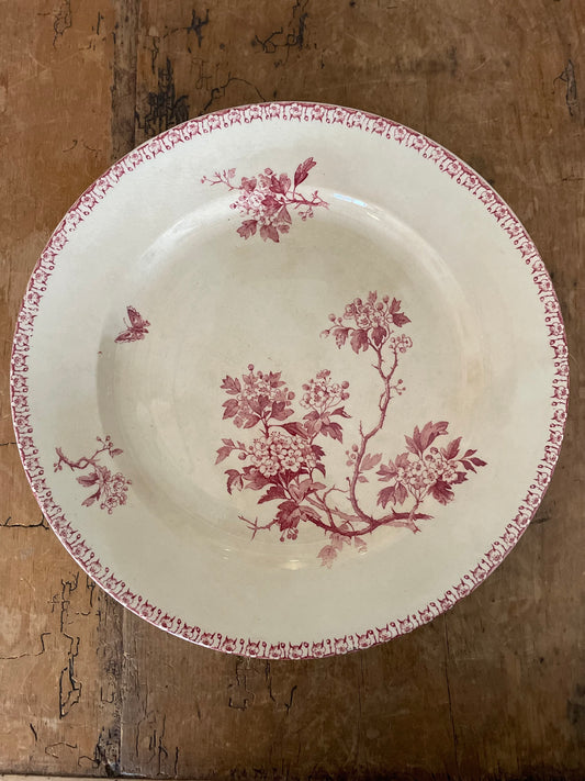 Terre de Fer - Aubepine Round Serving Platter