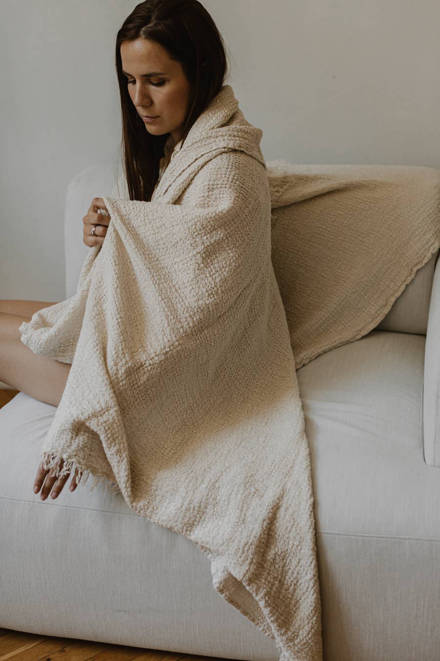 Nantucket Linen Throw - available in 9 colors