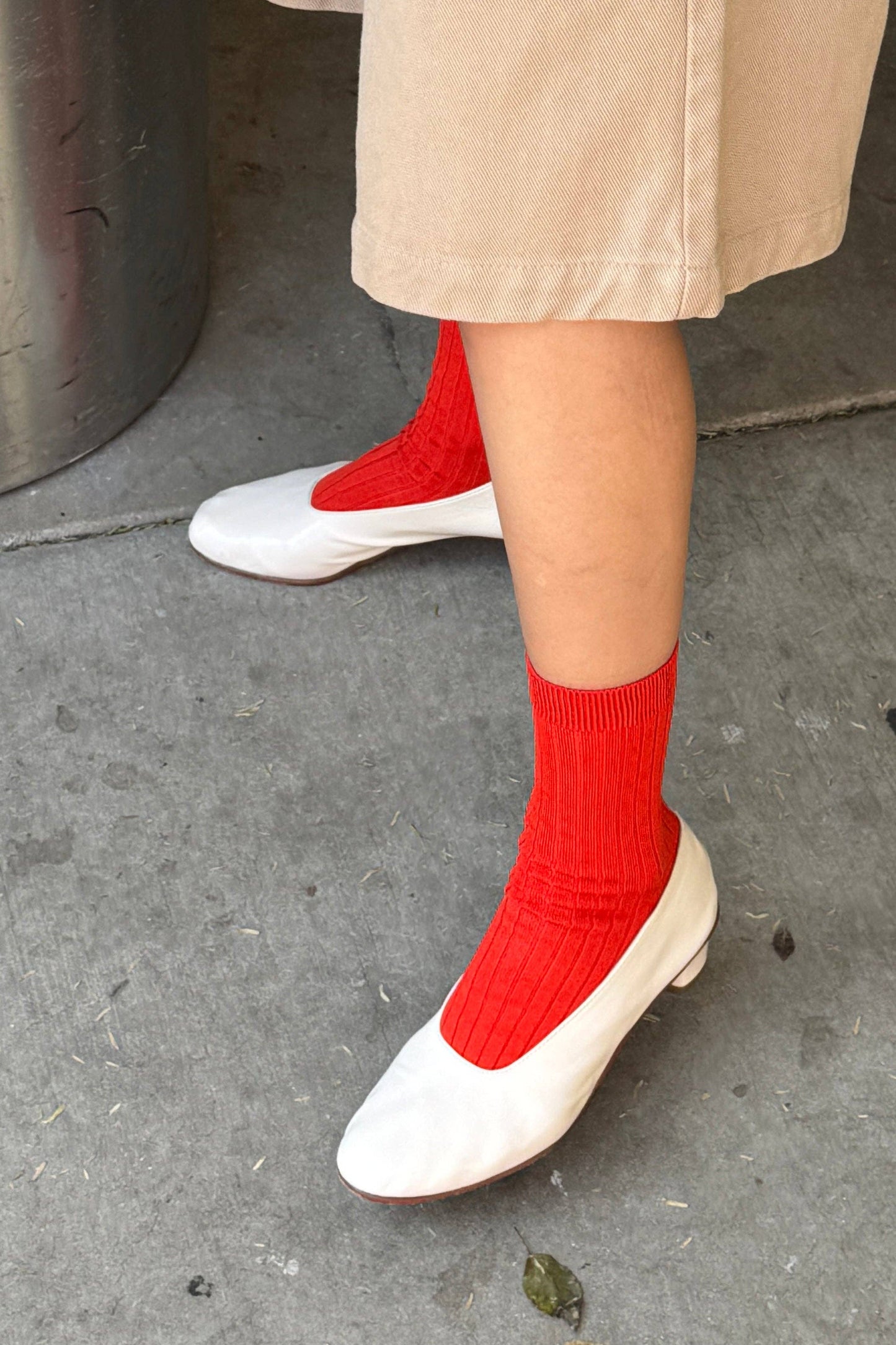 Her Socks - Mercerized Combed Cotton Rib