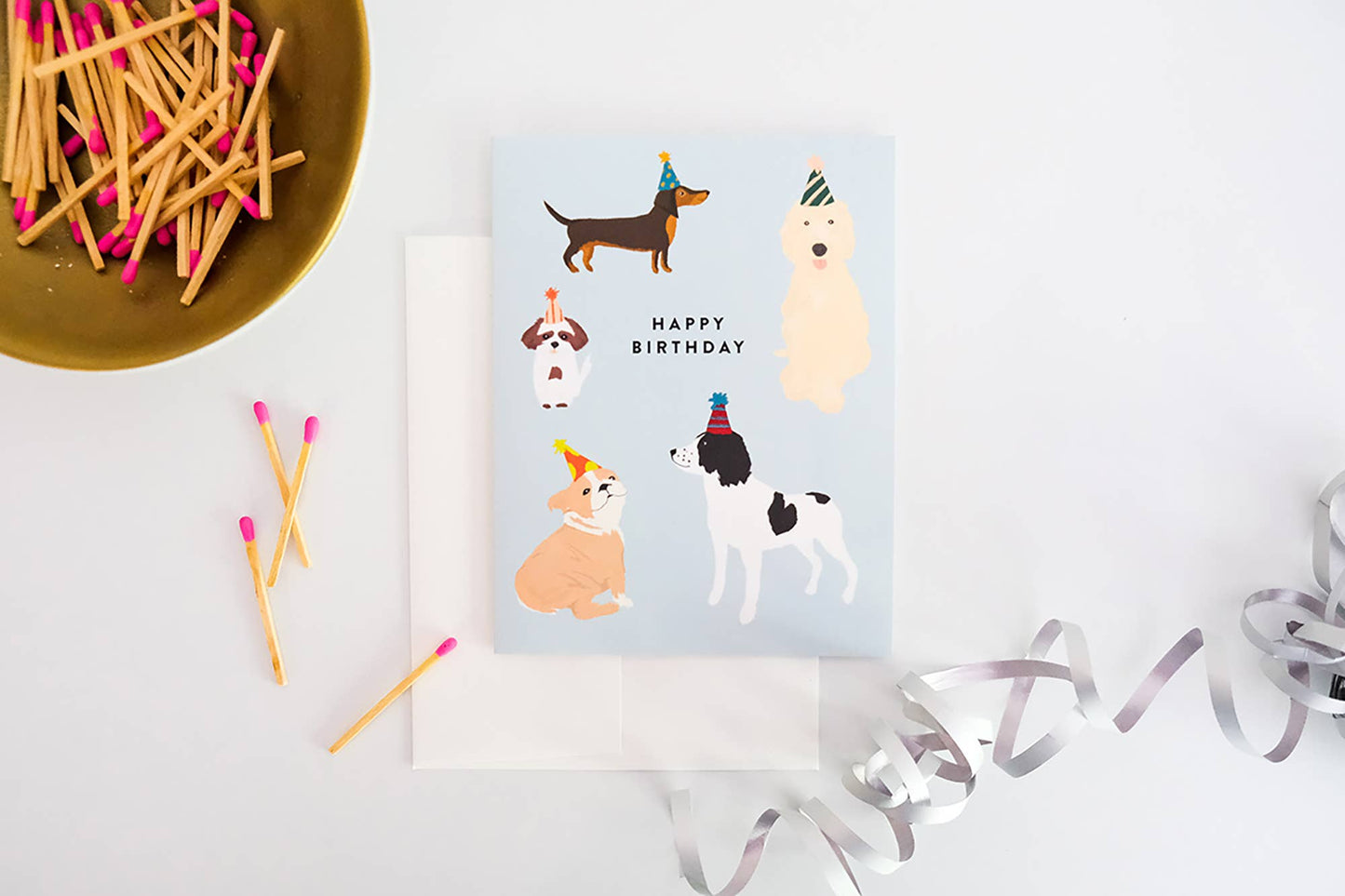 Party Dogs Wrapping Paper Continuous Roll