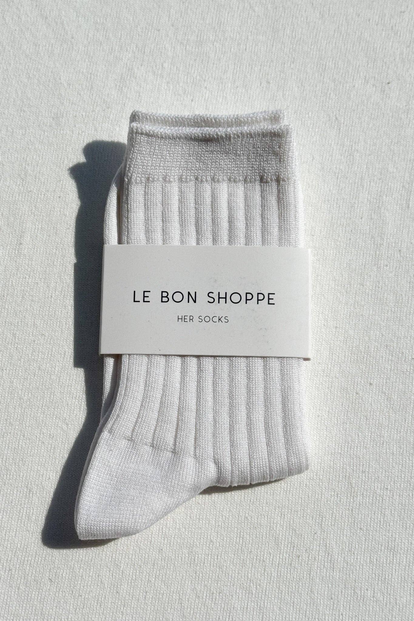 Her Socks - Mercerized Combed Cotton Rib