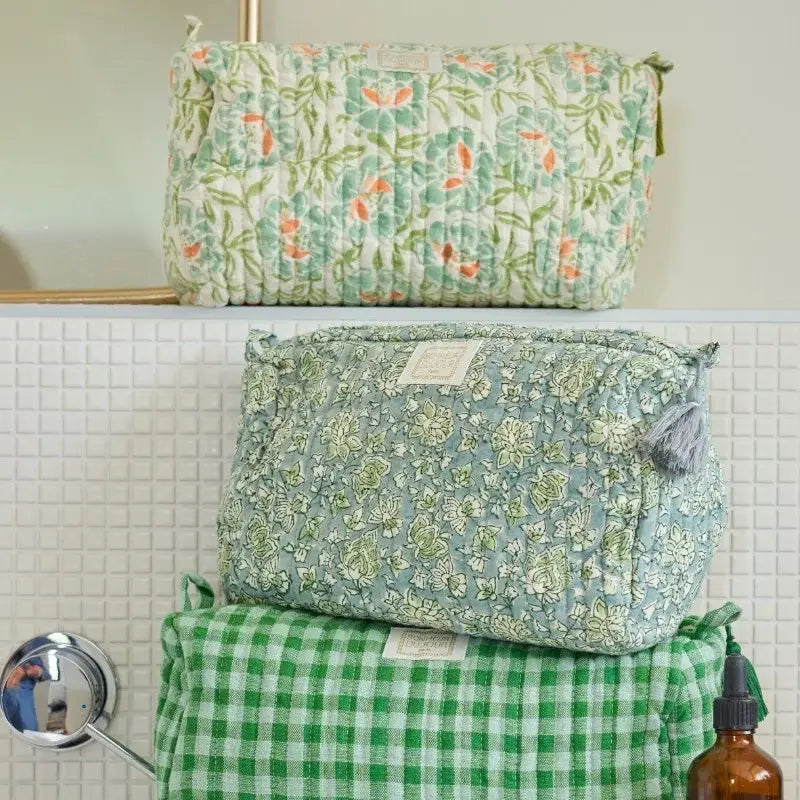 Toiletry bag - Arushi Blue Green