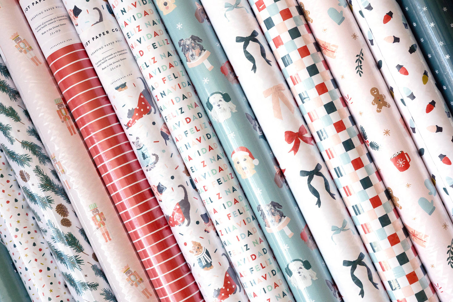 Pinkmas Nutcracker Wrapping Paper Roll