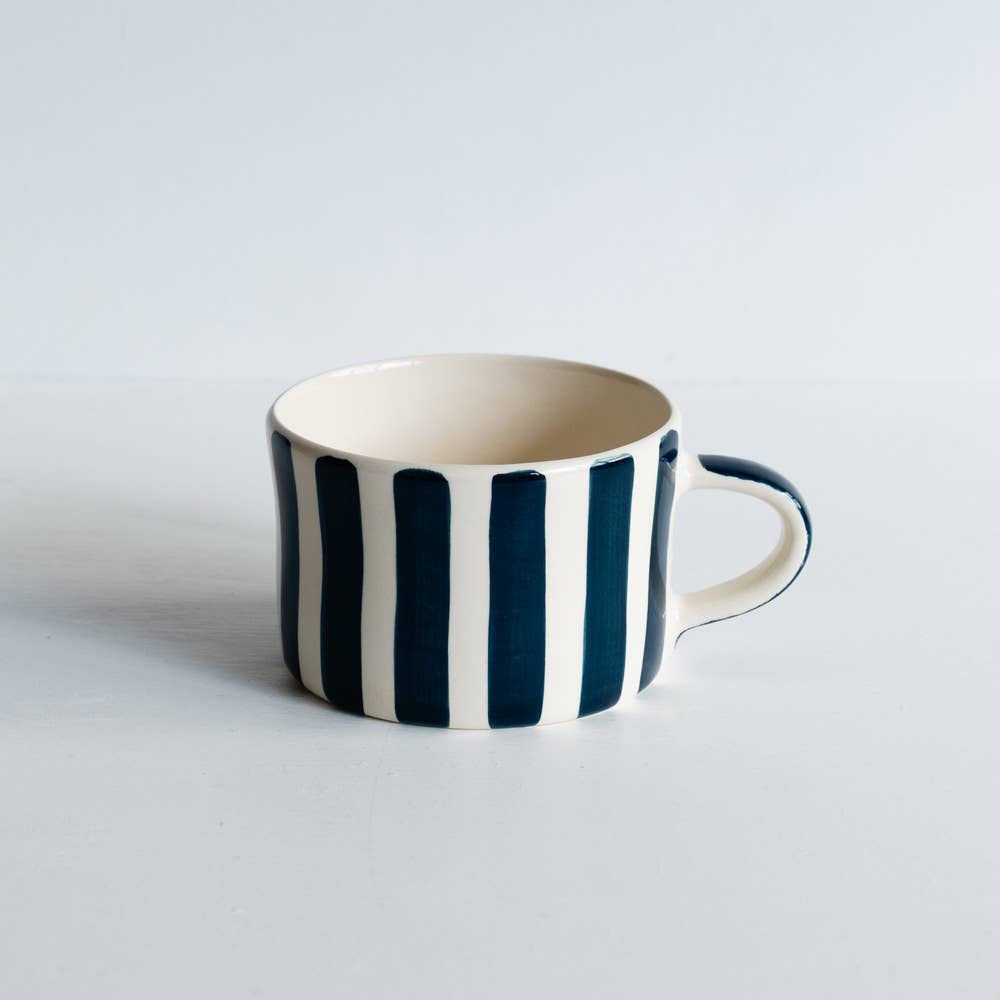Candy Stripe Latte Mug