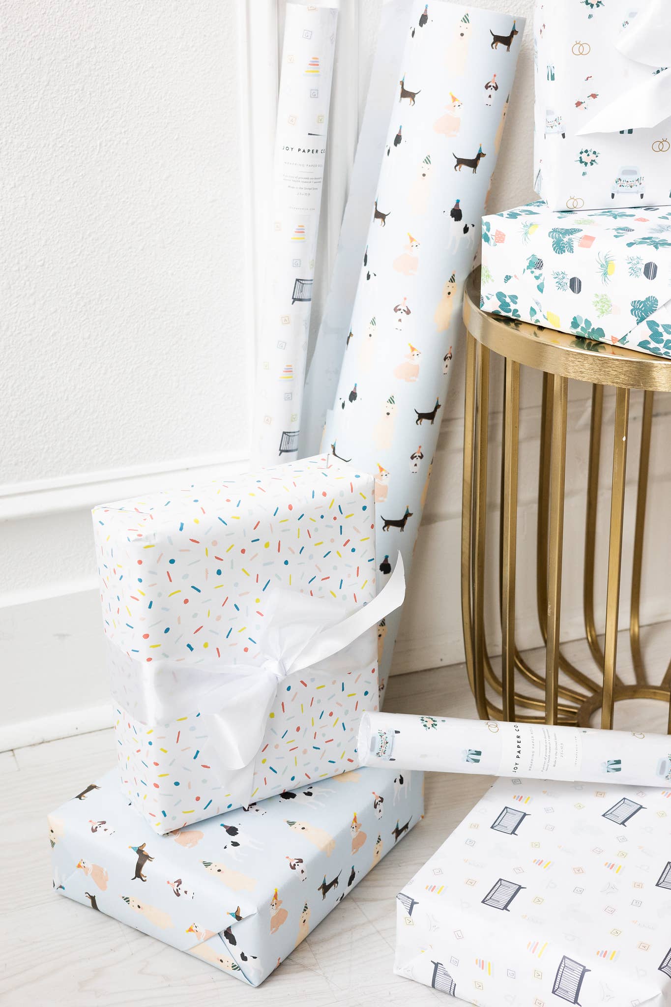 Confetti Wrapping Paper Continuous Roll