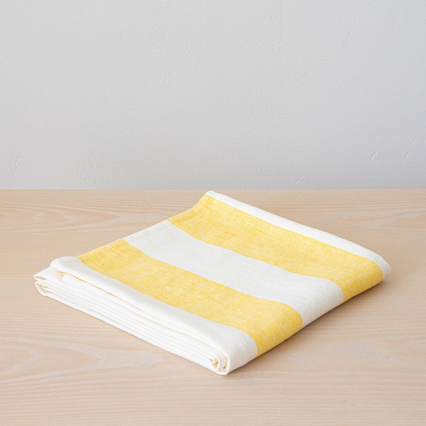 Linen Tablecloth Yellow Napa