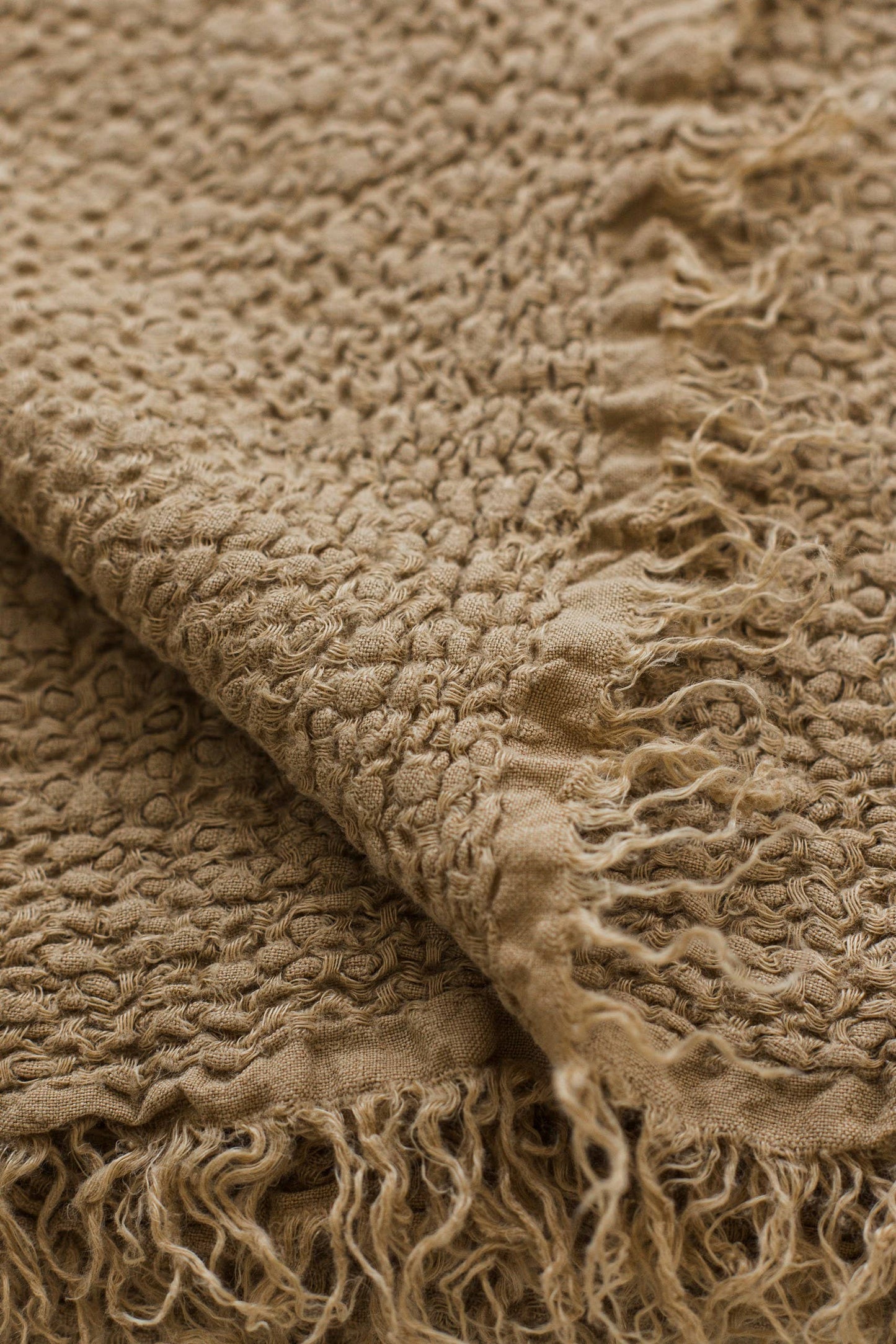 Nantucket Linen Throw - available in 9 colors