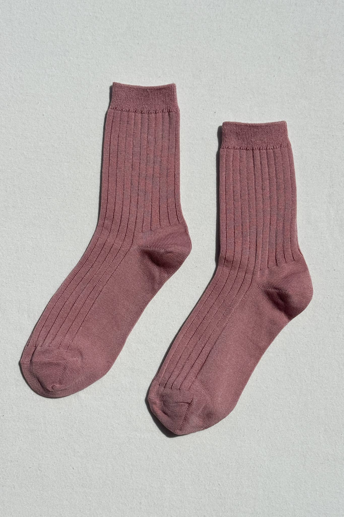 Her Socks - Mercerized Combed Cotton Rib