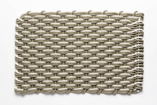 Mushroom+ Mushroom + Oyster Triple Weave Doormat