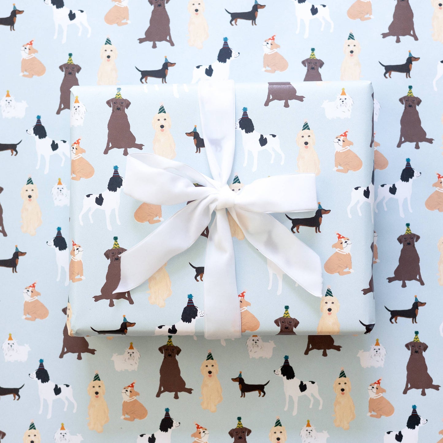 Party Dogs Wrapping Paper Continuous Roll