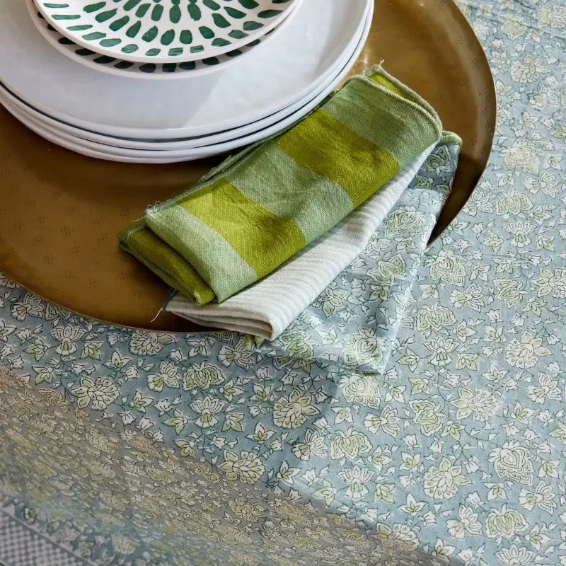 Tablecloth - Arushi Blue Green
