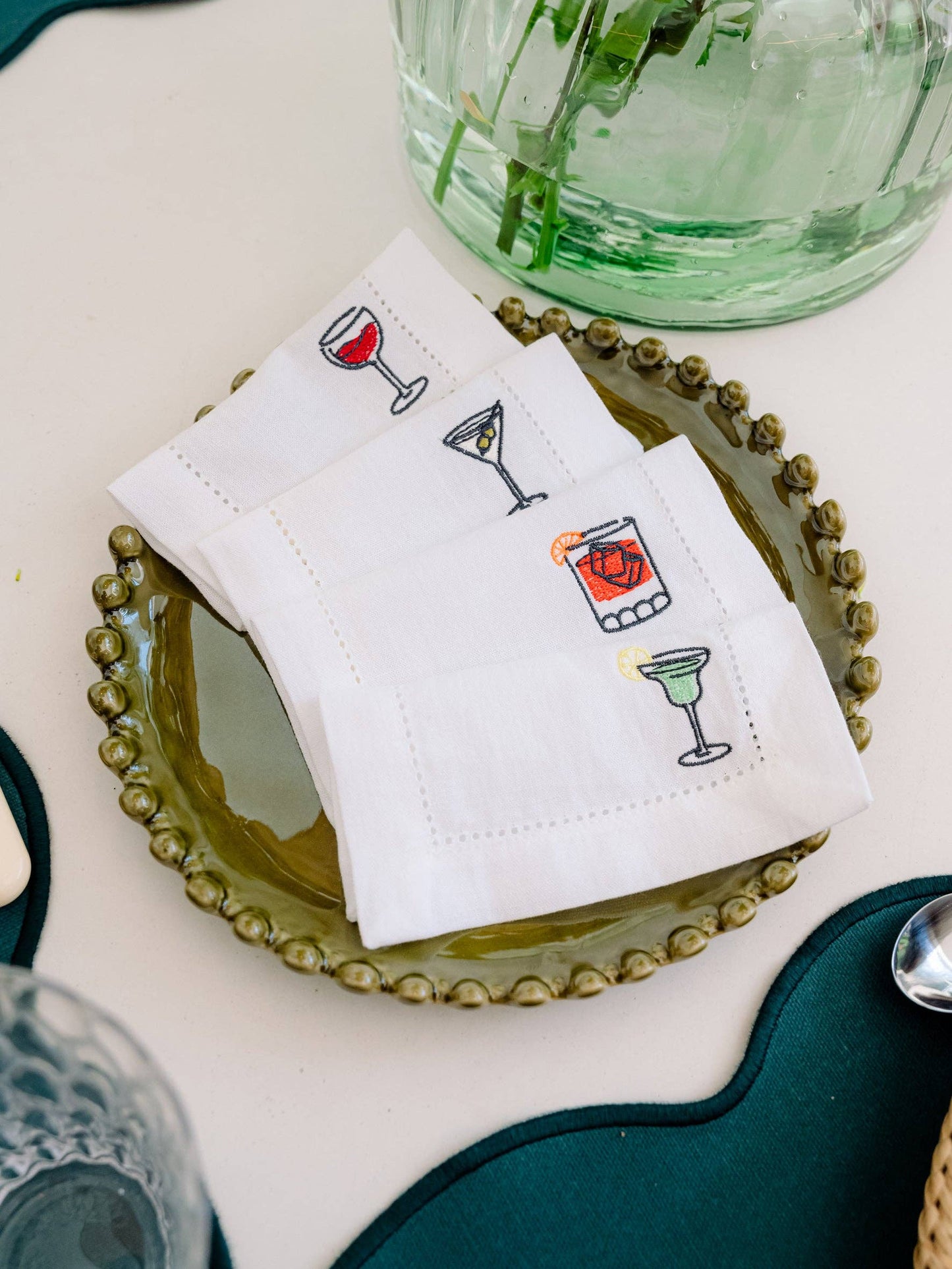 Negroni Cocktail Napkin