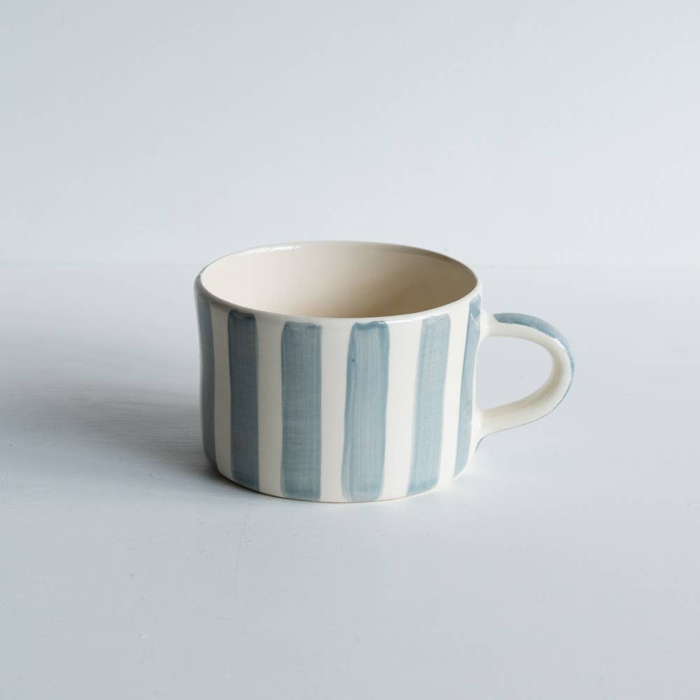 Candy Stripe Latte Mug