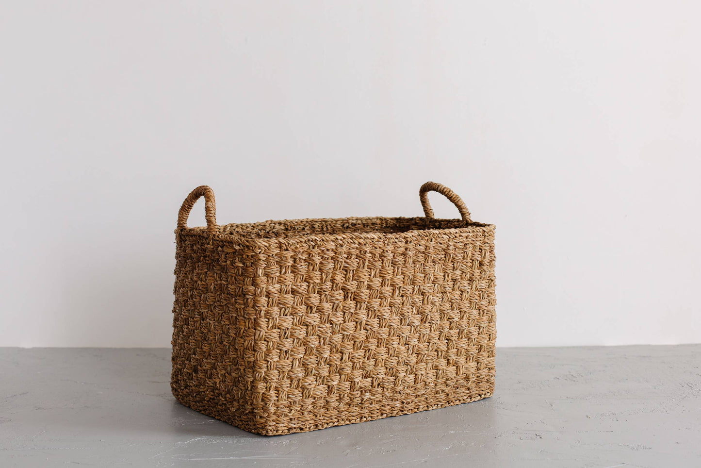 Rectangular Floor Basket with handles