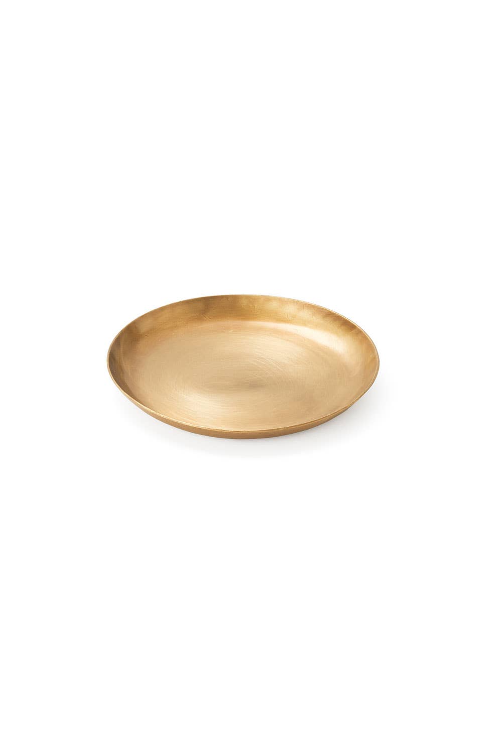 Small Brass Plate Round