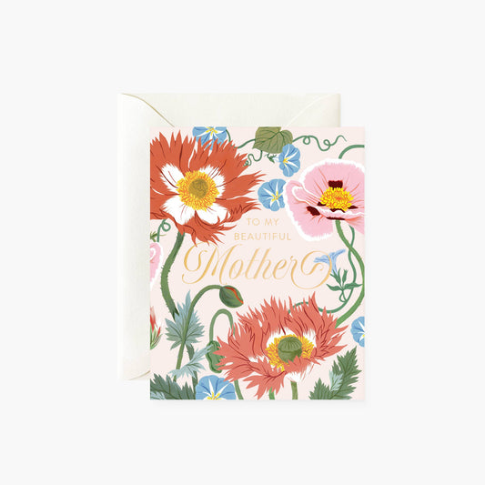BEAUTIFUL MOTHER |  Mother's Day card