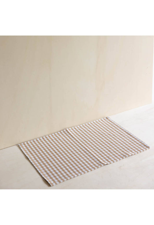 Vichy Gingham Cotton Placemat