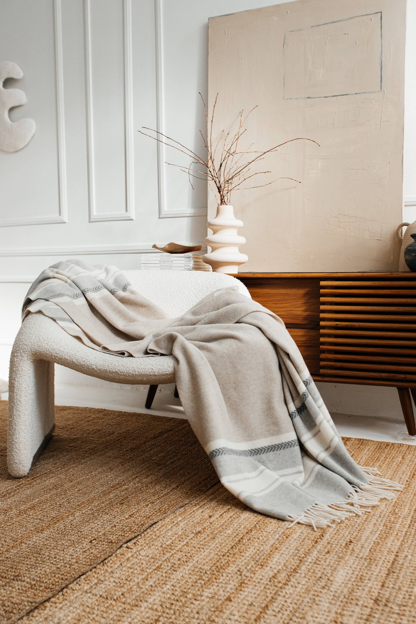Hanover Cashmere & Wool Throw - Available in 3 Colors